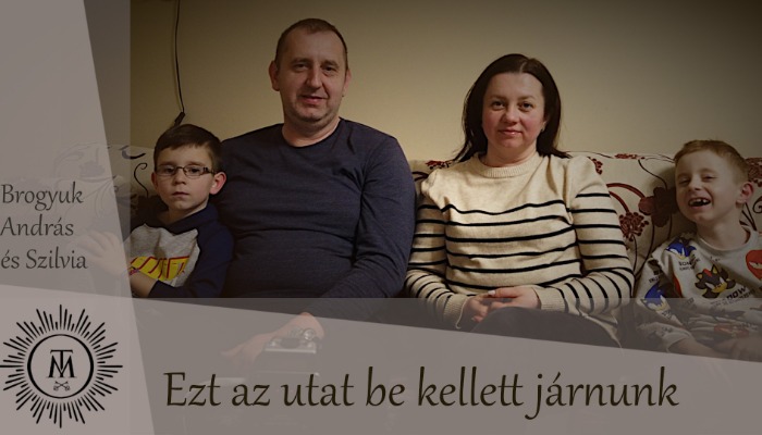 Ezt az utat be kellett járnunk